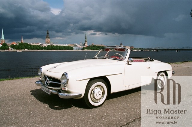 MercedesBenz 190SL VIN 1210426503825 Production Year 1956